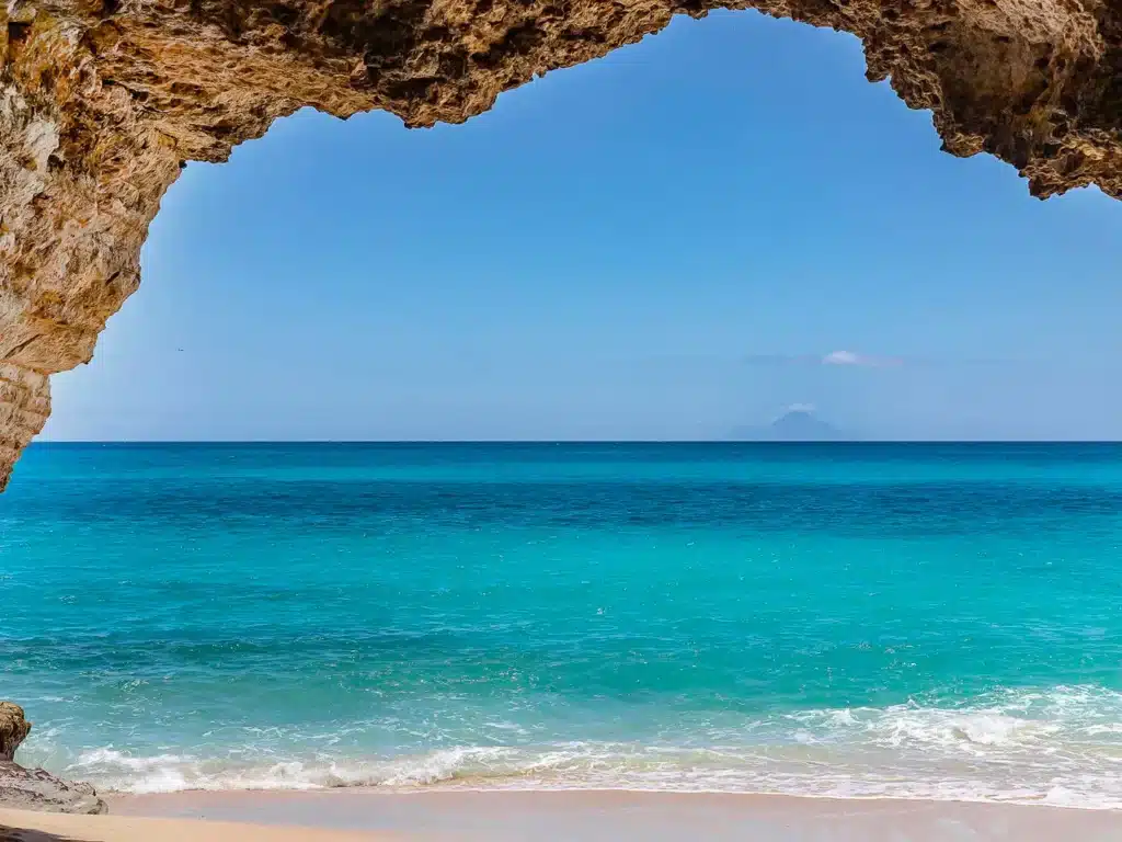 Plage de Cupecoy - Location de vacances à Sint Maarten